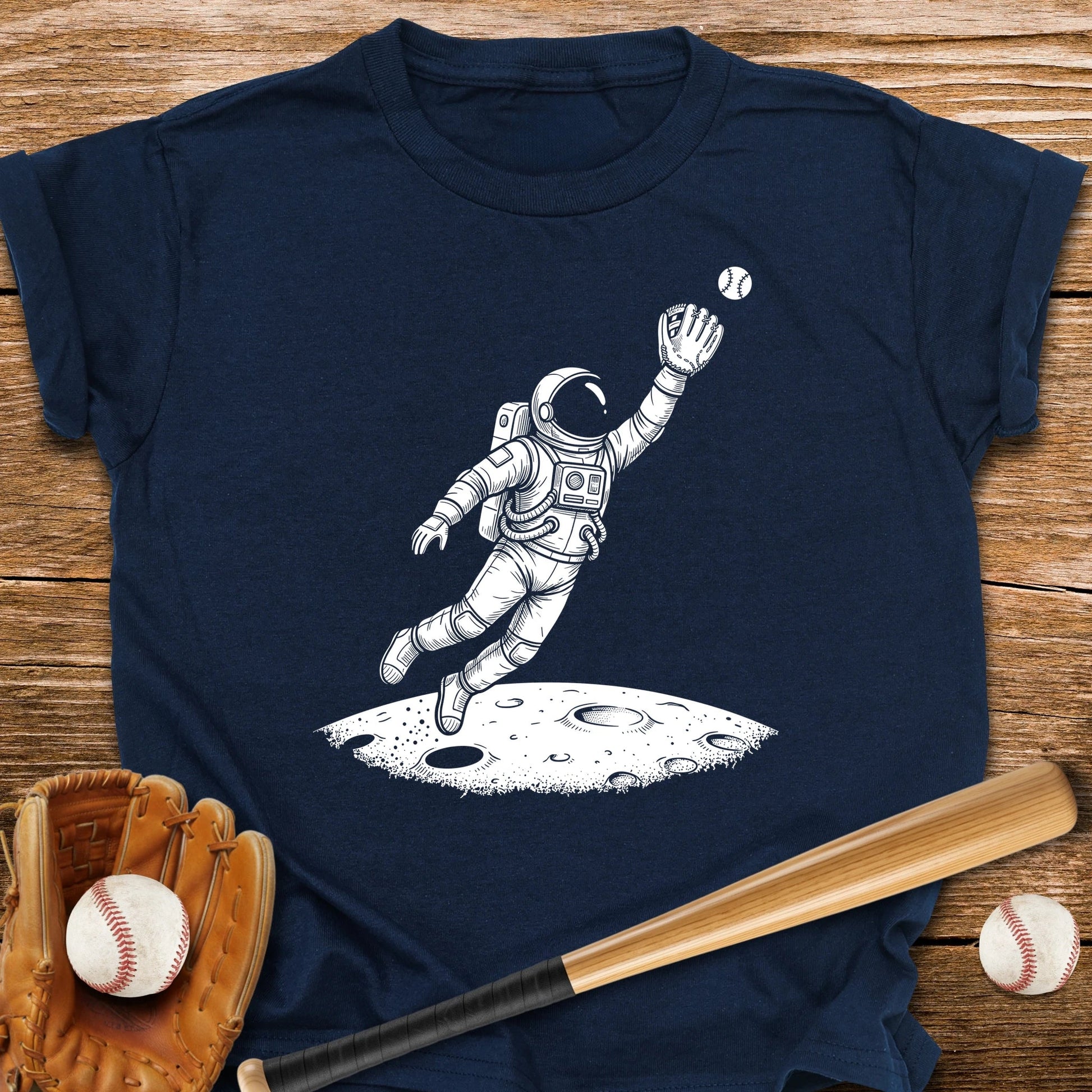 Astronaut Baseball Youth Tee - HomeRun PrintsKids clothes