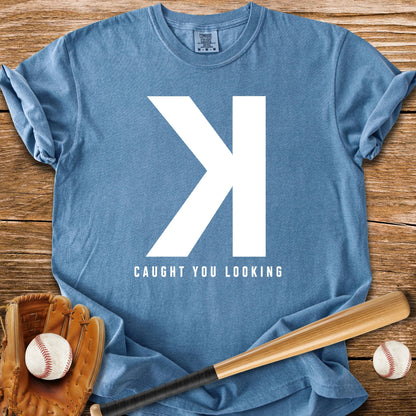 Backwards K Called Strike - HomeRun PrintsComfort Colors