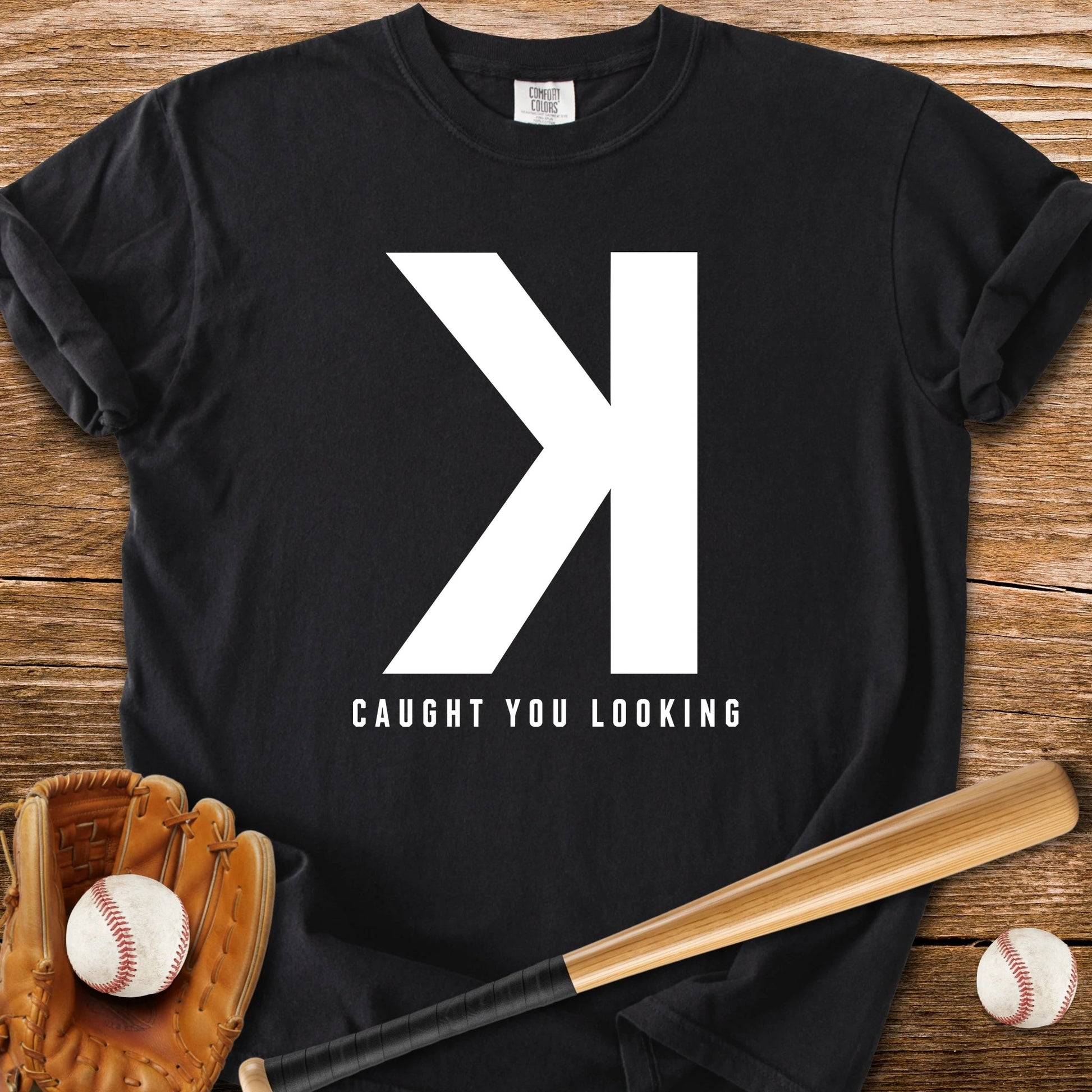 Backwards K Called Strike - HomeRun PrintsComfort Colors