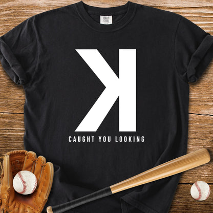 Backwards K Called Strike - HomeRun PrintsComfort Colors