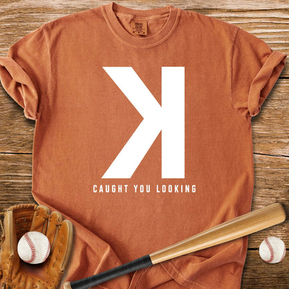 Backwards K Called Strike - HomeRun PrintsComfort Colors