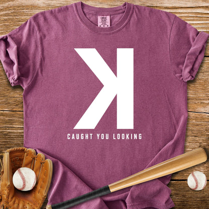 Backwards K Called Strike - HomeRun PrintsComfort Colors