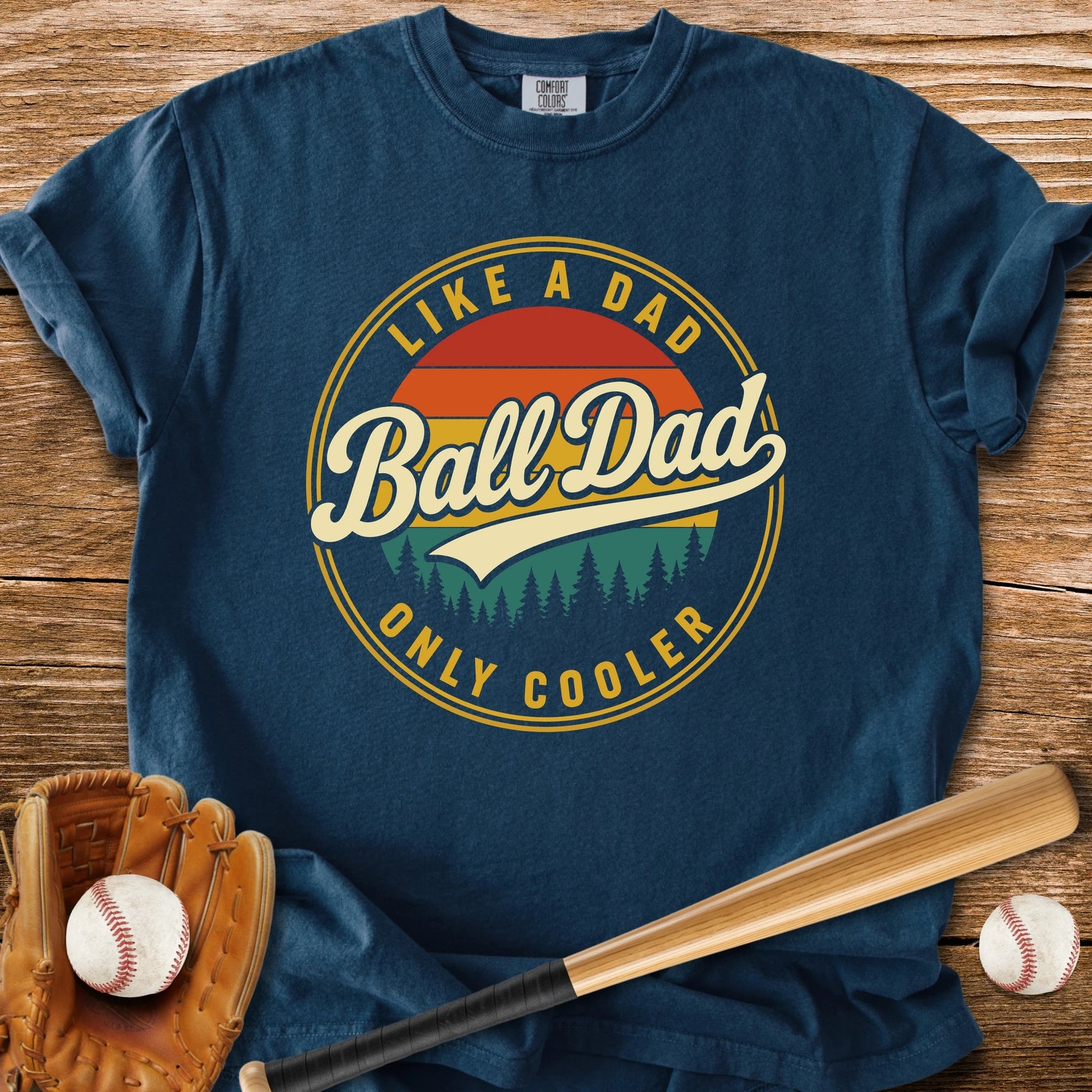 Ball Dad - HomeRun PrintsComfort Colors