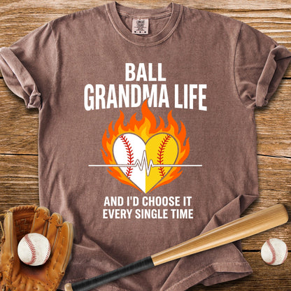 Ball Grandma Life - HomeRun PrintsComfort Colors