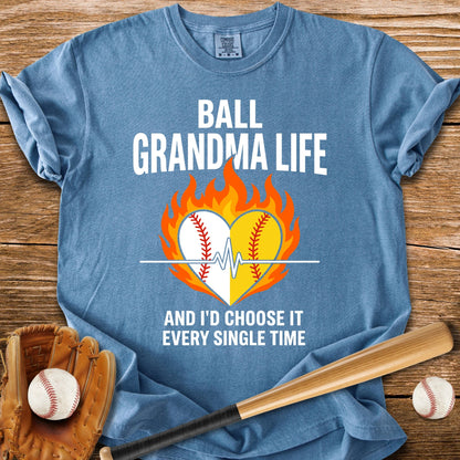 Ball Grandma Life - HomeRun PrintsComfort Colors