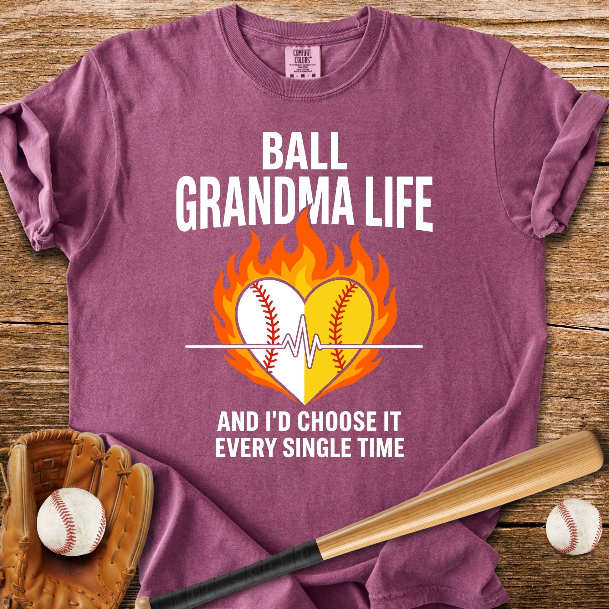 Ball Grandma Life - HomeRun PrintsComfort Colors