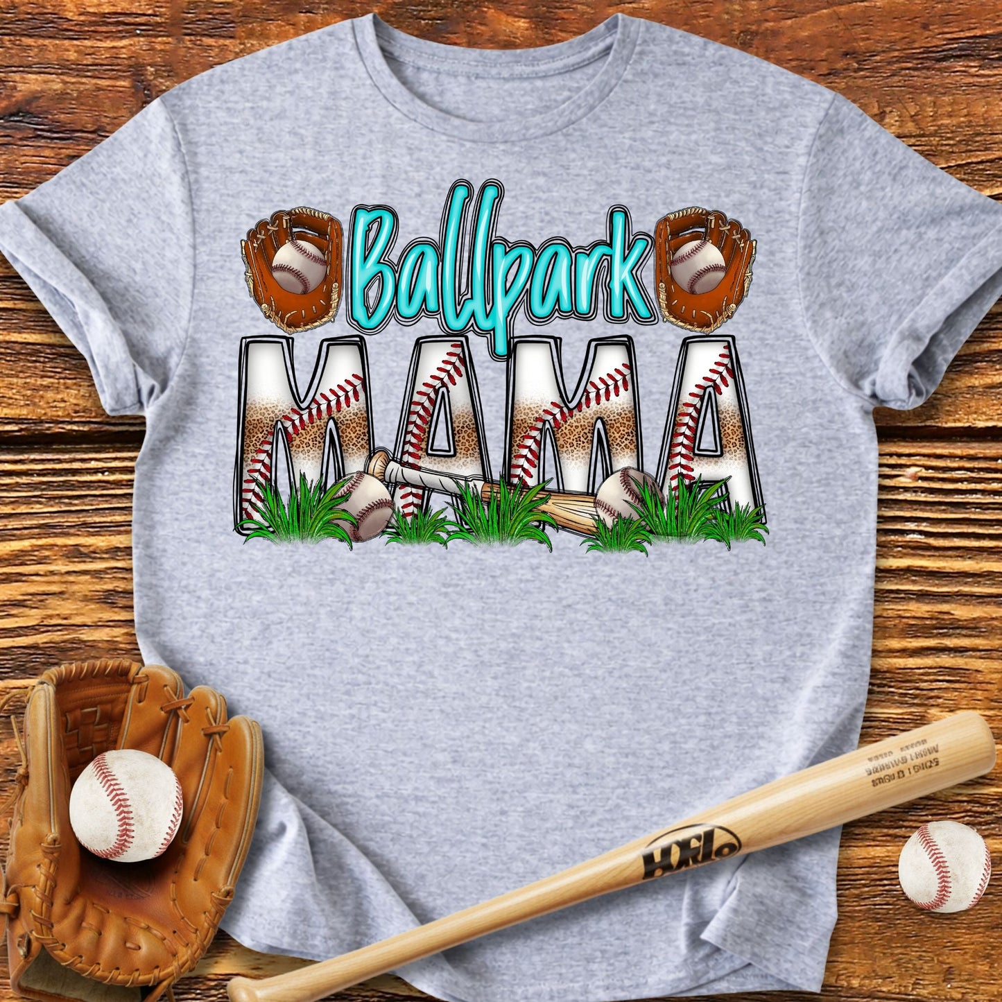 Ball Park Mama T-Shirt - HomeRun PrintsT-Shirt
