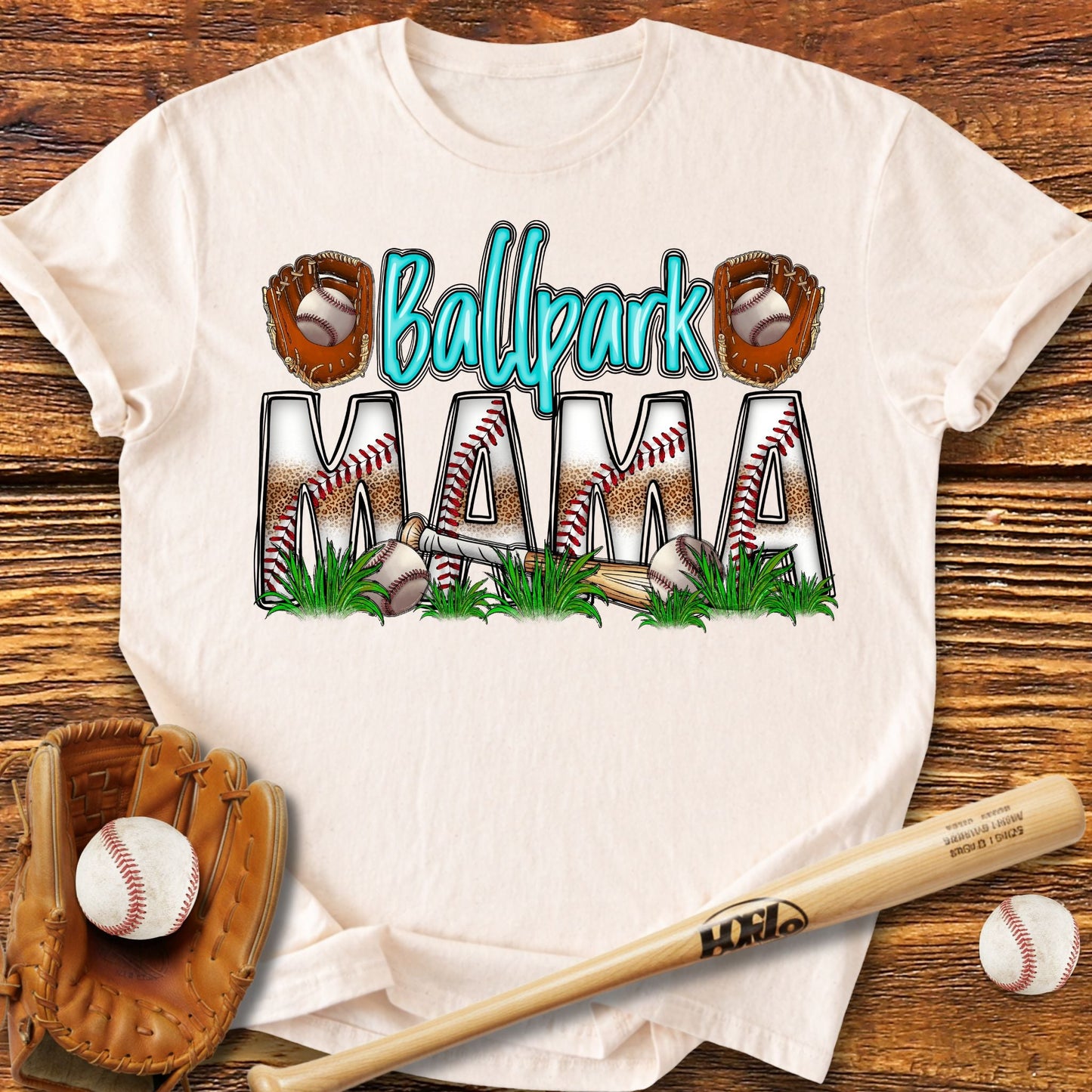 Ball Park Mama T-Shirt - HomeRun PrintsT-Shirt