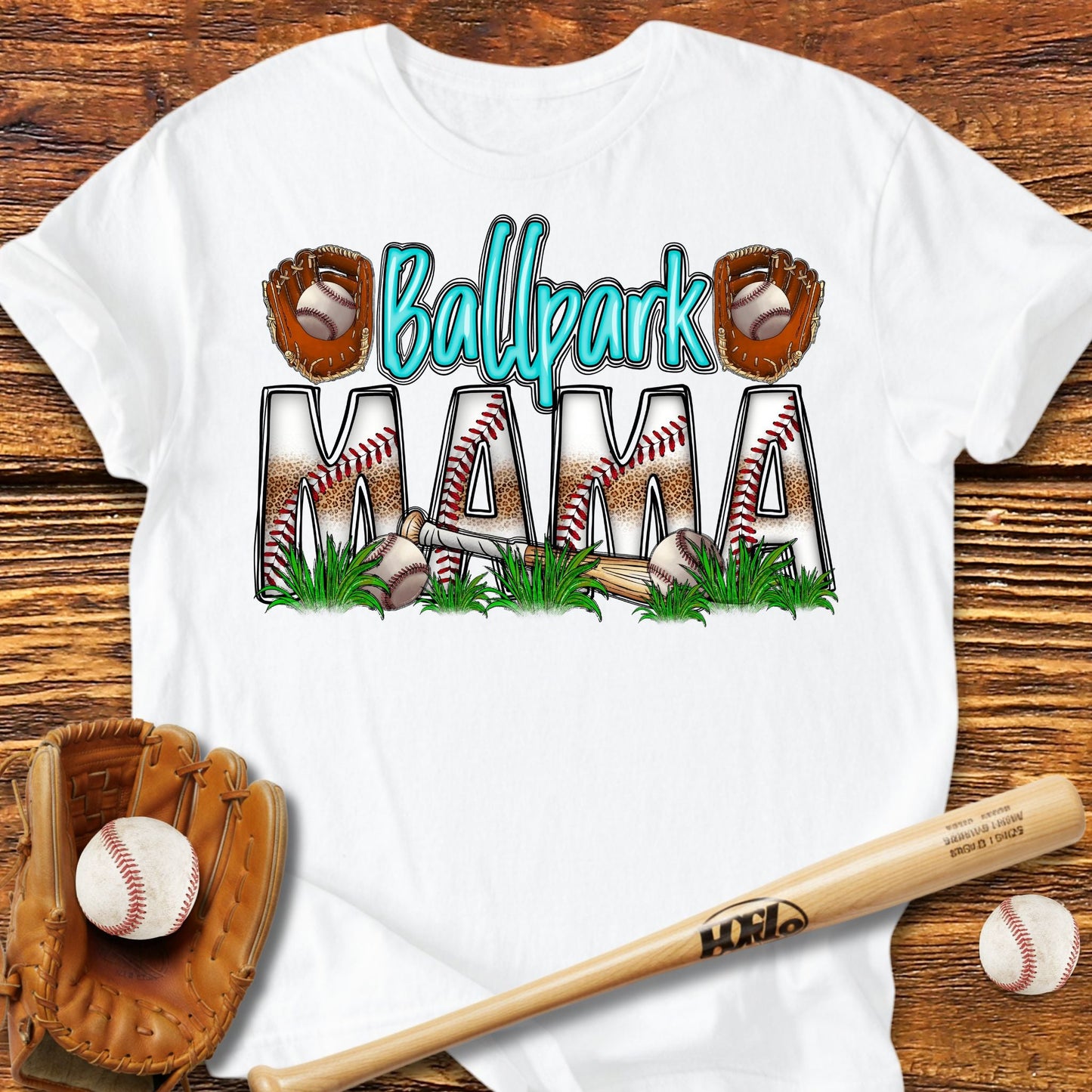 Ball Park Mama T-Shirt - HomeRun PrintsT-Shirt