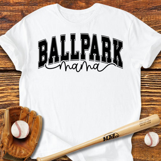 Ball Park Mama T-Shirt - HomeRun PrintsT-Shirt