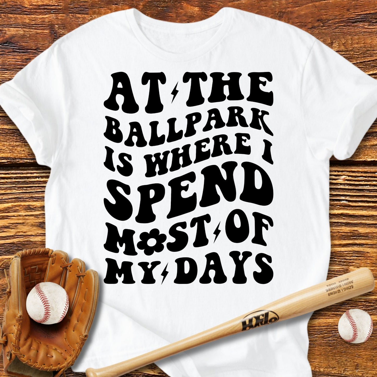 Ballpark Baseball T-Shirt - HomeRun PrintsT-Shirt