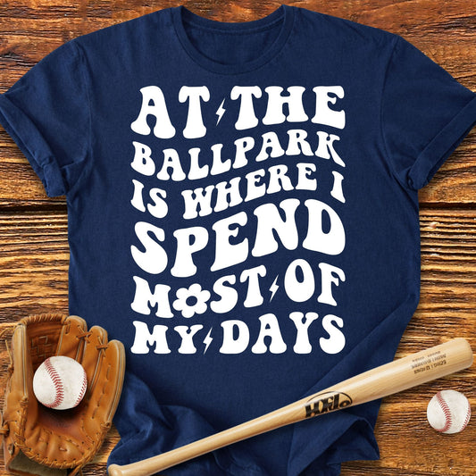 Ballpark Baseball T-Shirt - HomeRun PrintsT-Shirt