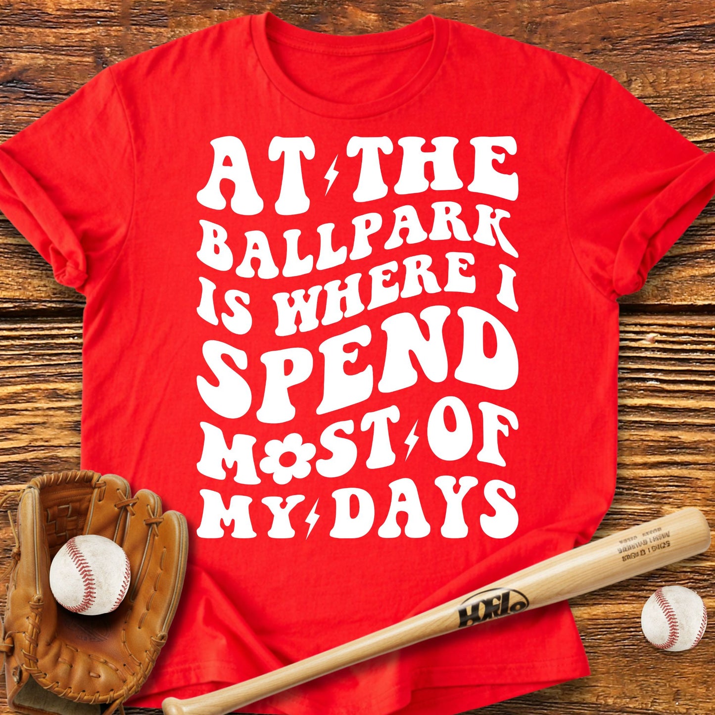 Ballpark Baseball T-Shirt - HomeRun PrintsT-Shirt