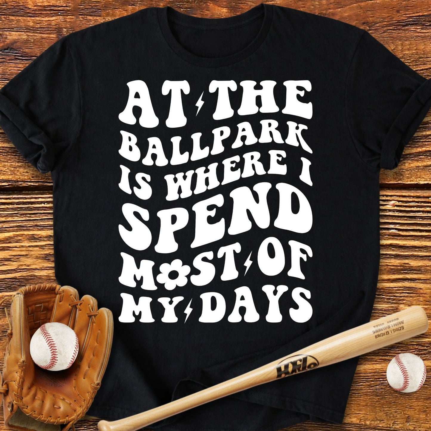 Ballpark Baseball T-Shirt - HomeRun PrintsT-Shirt