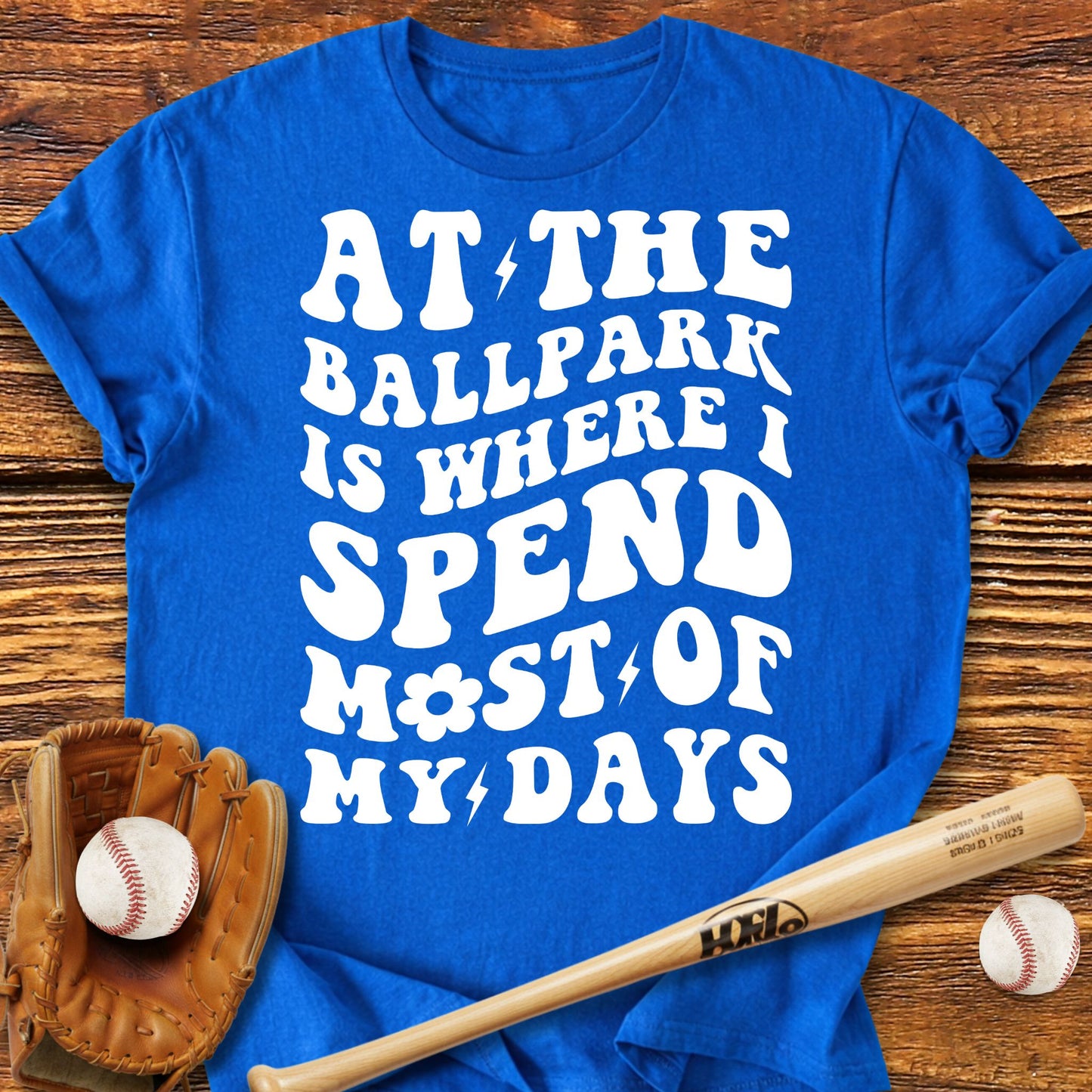 Ballpark Baseball T-Shirt - HomeRun PrintsT-Shirt