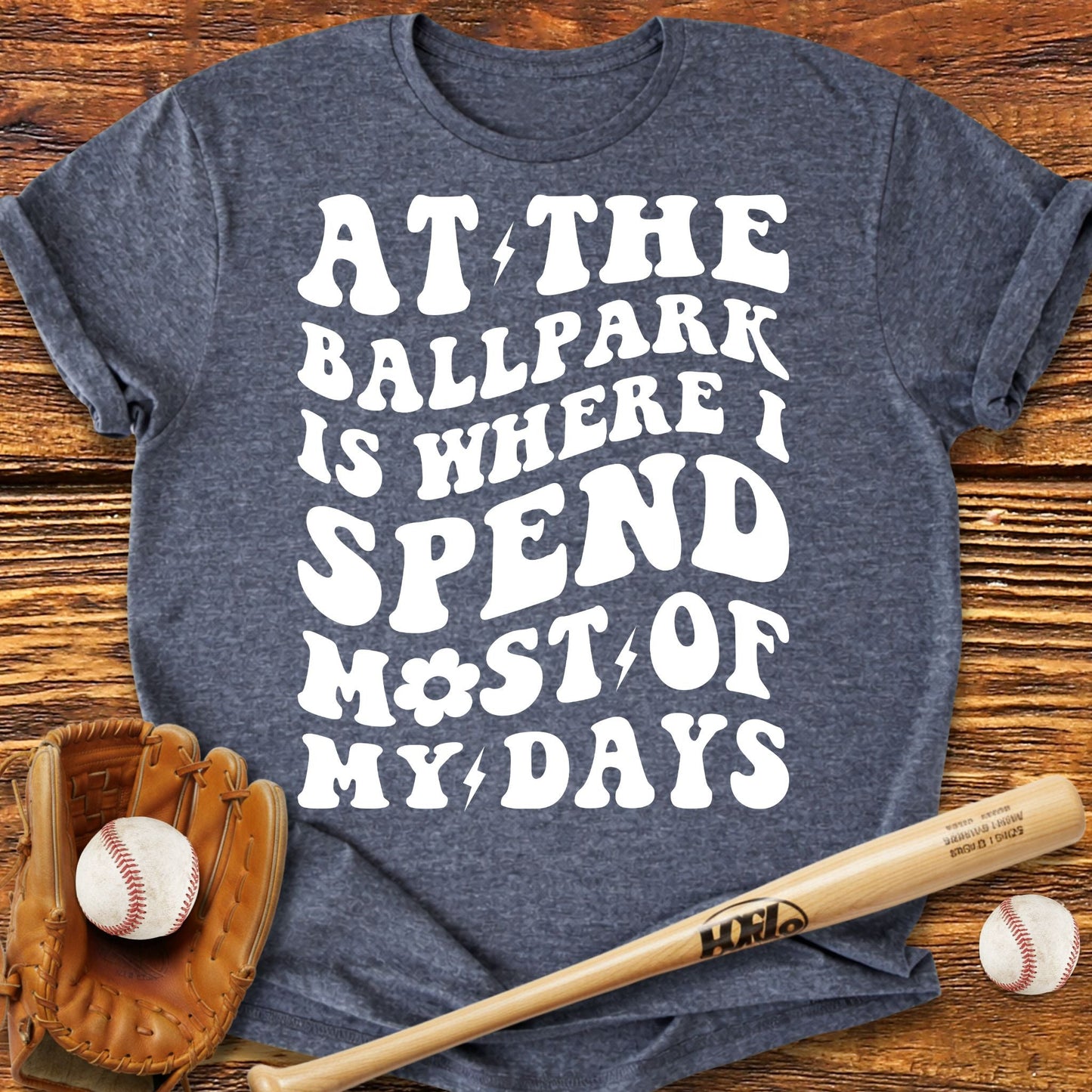 Ballpark Baseball T-Shirt - HomeRun PrintsT-Shirt