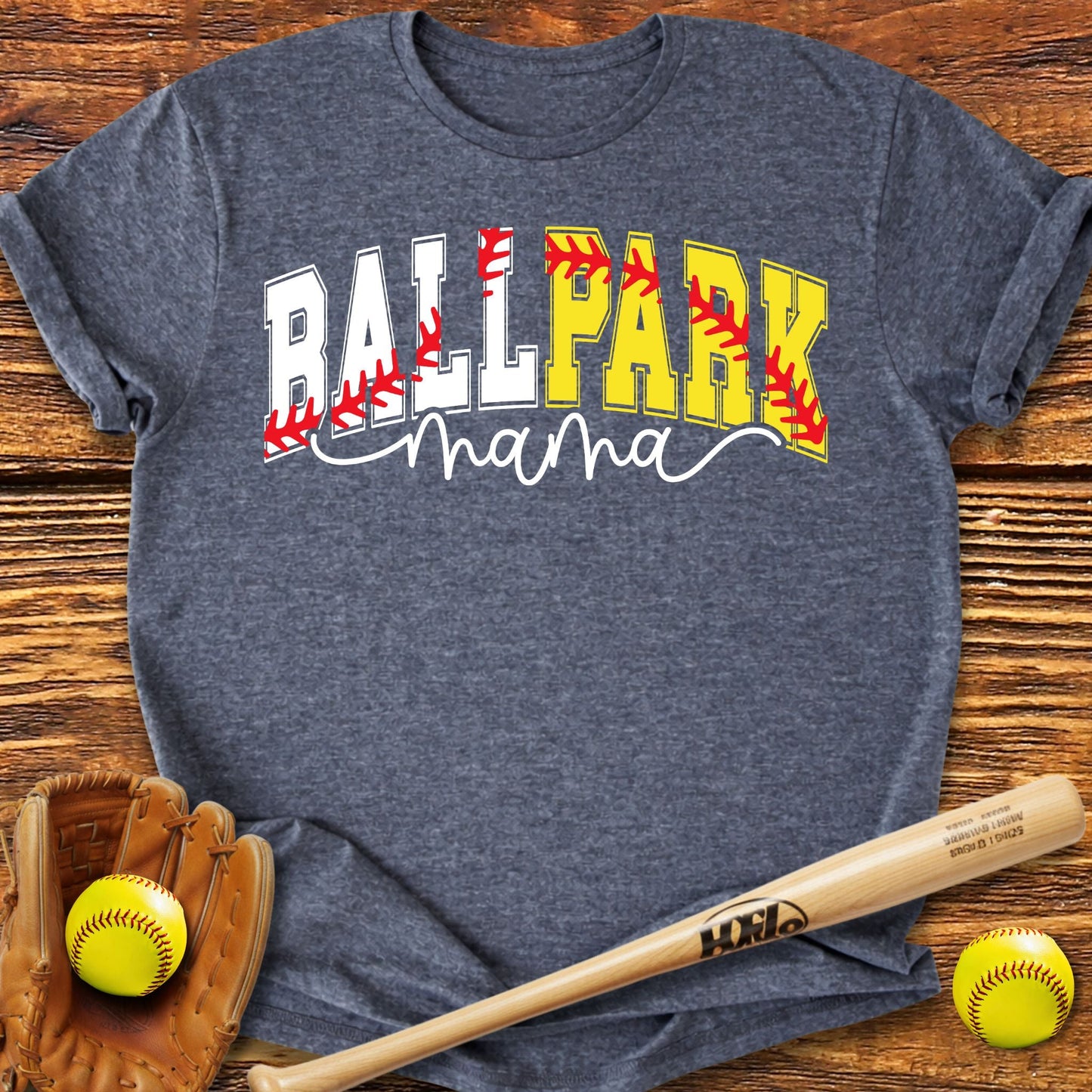 BallPark Mama T-Shirt - HomeRun PrintsT-Shirt