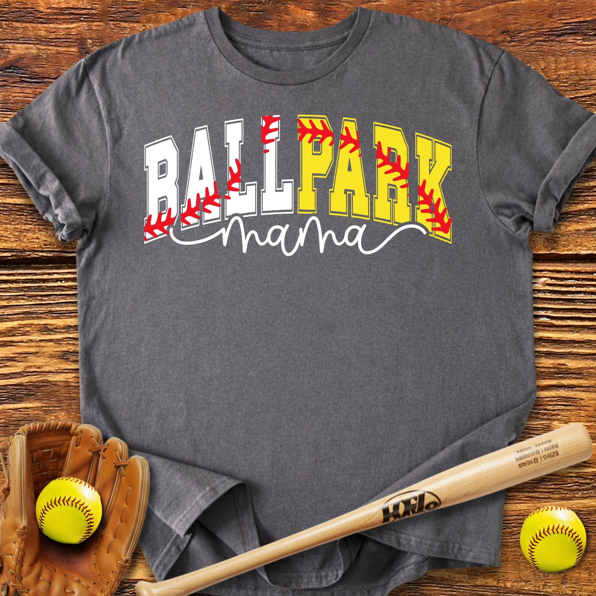 BallPark Mama T-Shirt - HomeRun PrintsT-Shirt