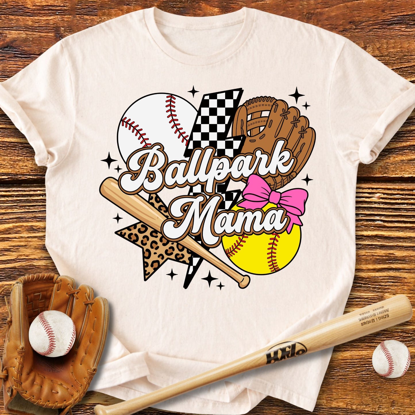 BallPark Mama T-Shirt - HomeRun PrintsT-Shirt