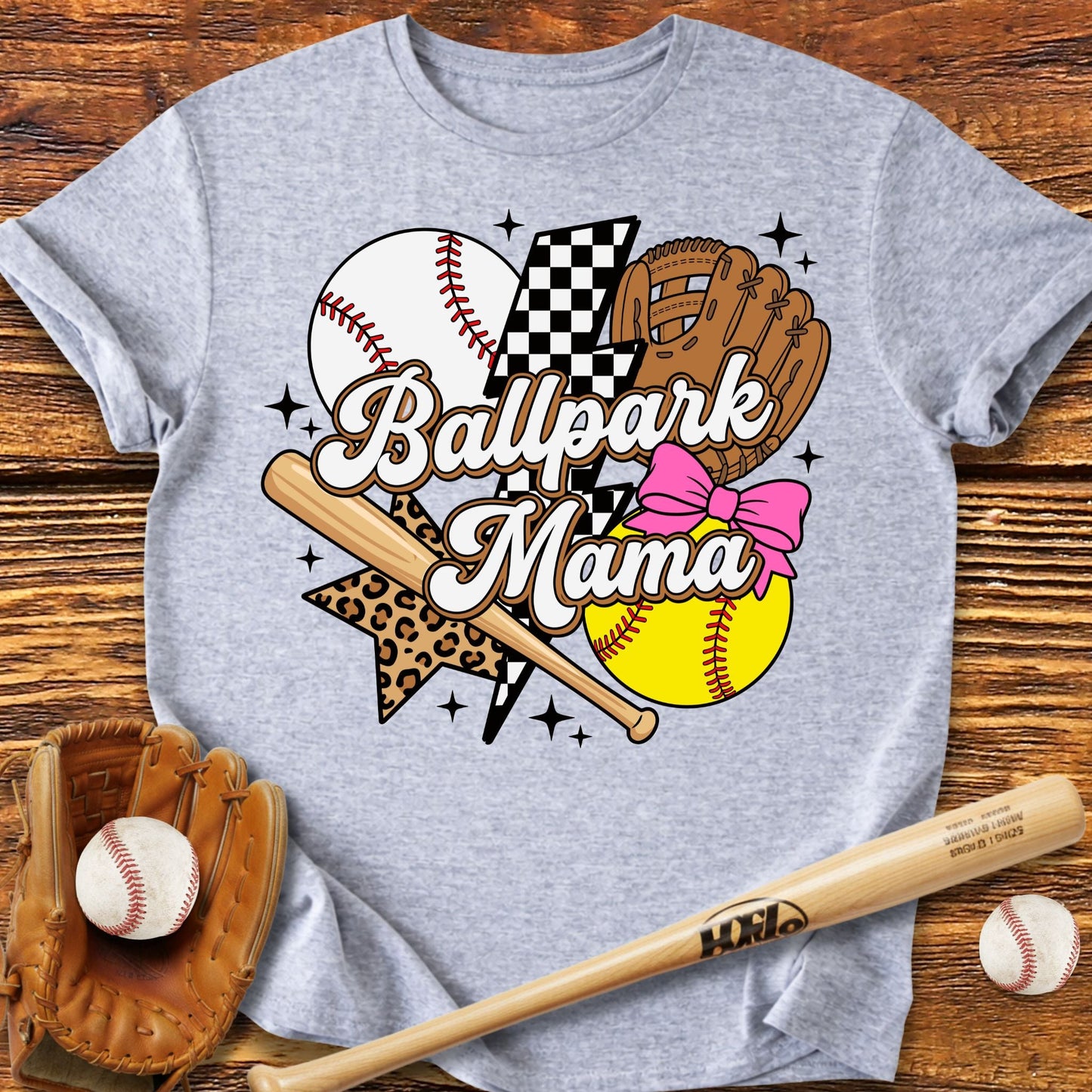 BallPark Mama T-Shirt - HomeRun PrintsT-Shirt