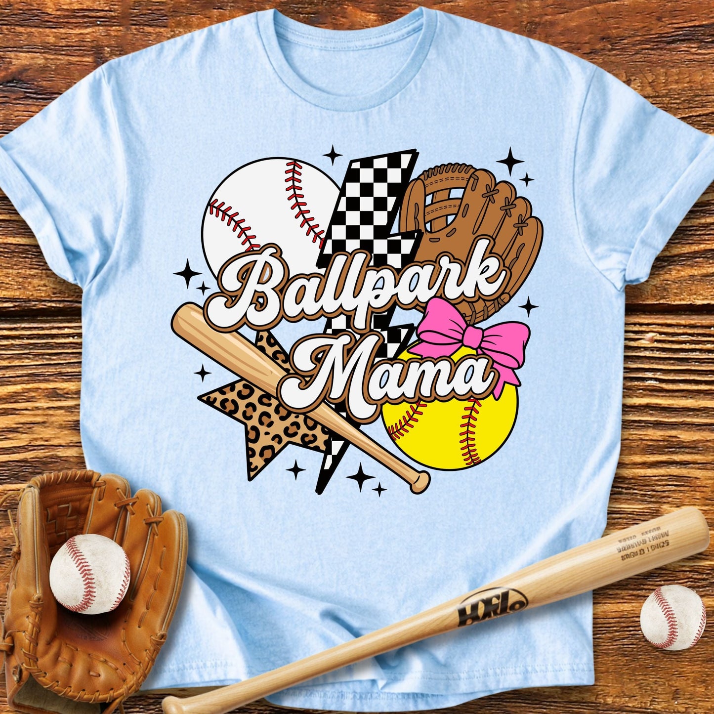 BallPark Mama T-Shirt - HomeRun PrintsT-Shirt
