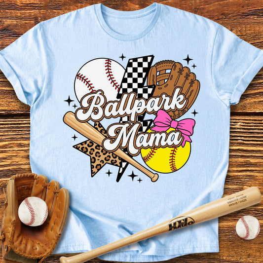 BallPark Mama T-Shirt - HomeRun PrintsT-Shirt