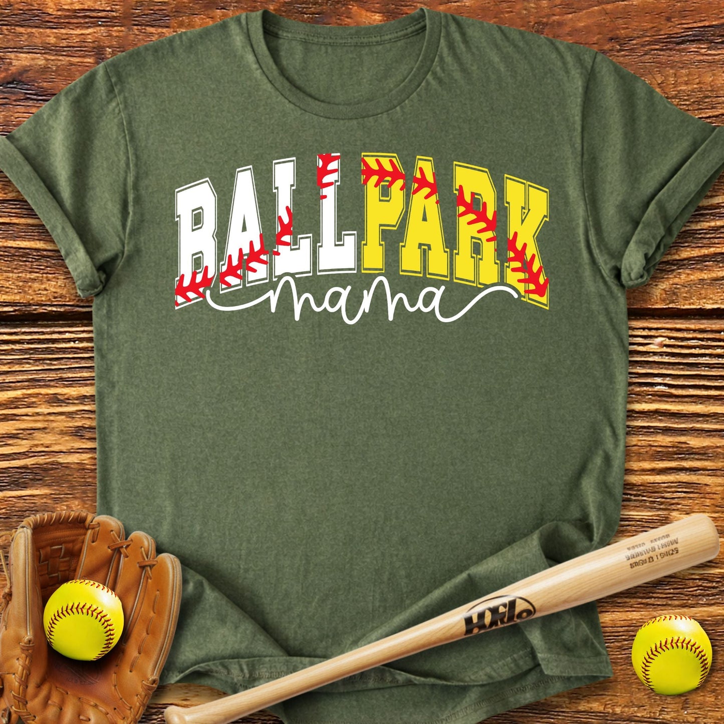 BallPark Mama T-Shirt - HomeRun PrintsT-Shirt