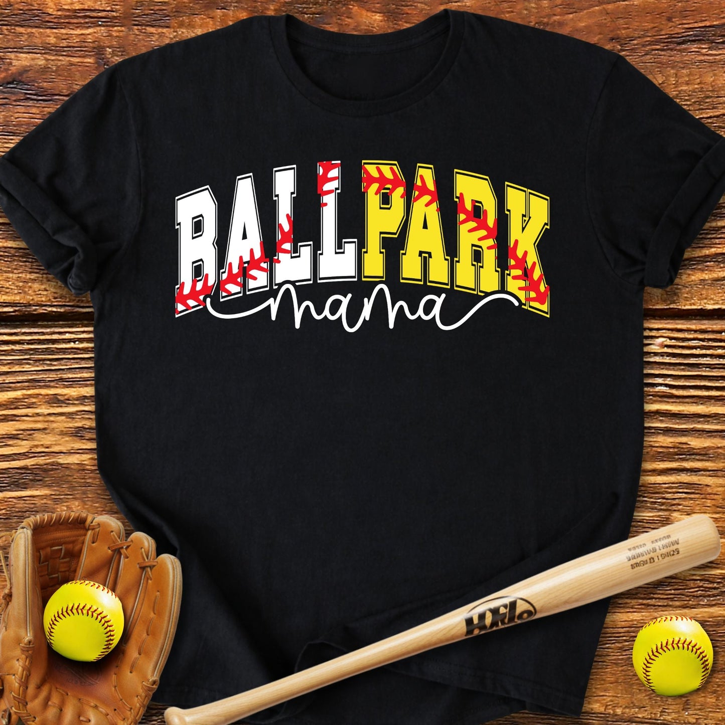 BallPark Mama T-Shirt - HomeRun PrintsT-Shirt