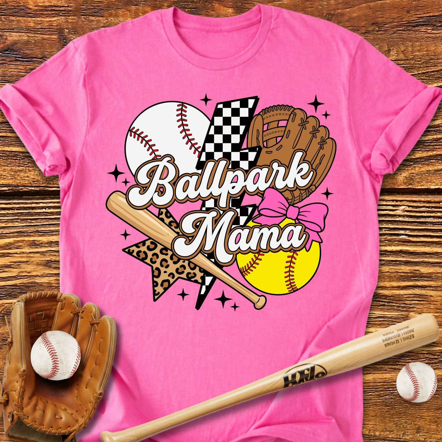 BallPark Mama T-Shirt - HomeRun PrintsT-Shirt