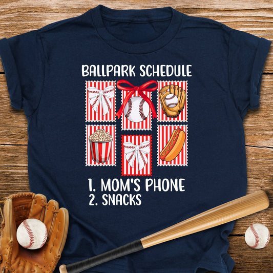 Ballpark Schedule Youth Tee - HomeRun PrintsKids clothes