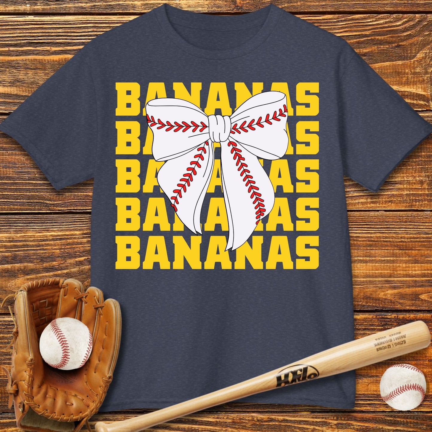 Bananas Coquette Kids T-Shirt - HomeRun PrintsKids clothes