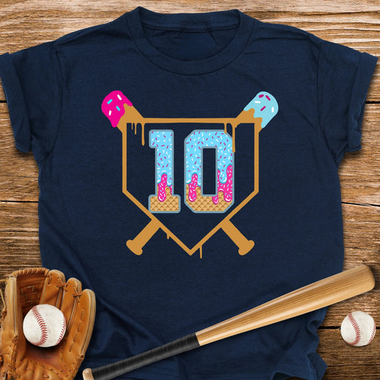 Baseball 10th Birthday Youth Tee - HomeRun PrintsKids clothes