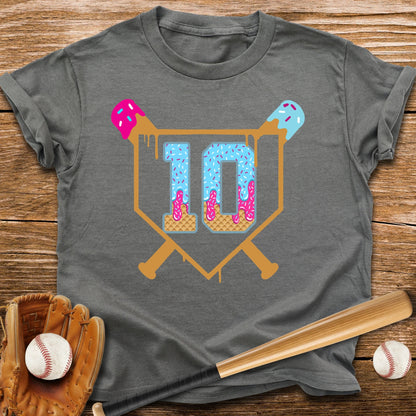 Baseball 10th Birthday Youth Tee - HomeRun PrintsKids clothes