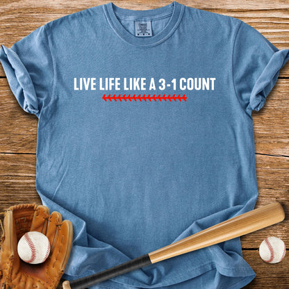 Baseball 3-1 Count - HomeRun PrintsComfort Colors