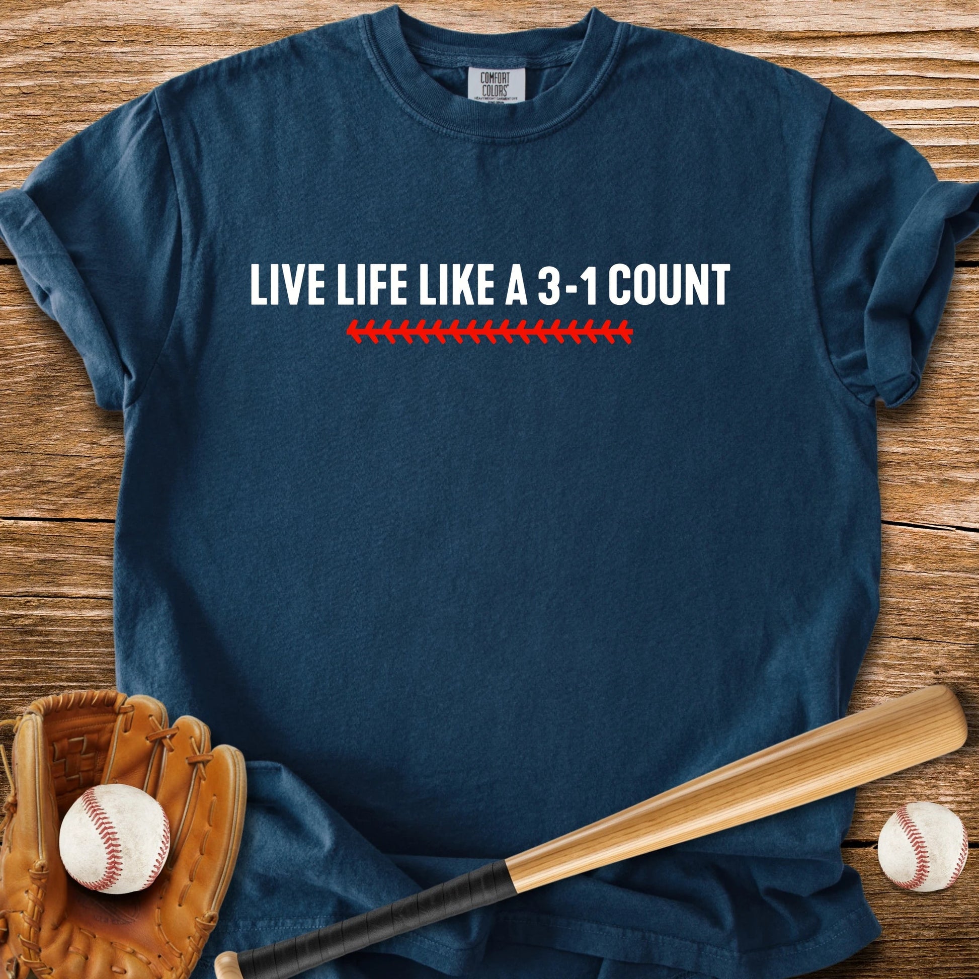 Baseball 3-1 Count - HomeRun PrintsComfort Colors