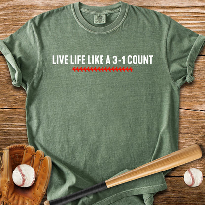 Baseball 3-1 Count - HomeRun PrintsComfort Colors