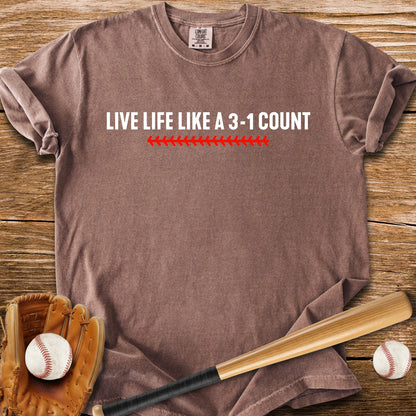 Baseball 3-1 Count - HomeRun PrintsComfort Colors