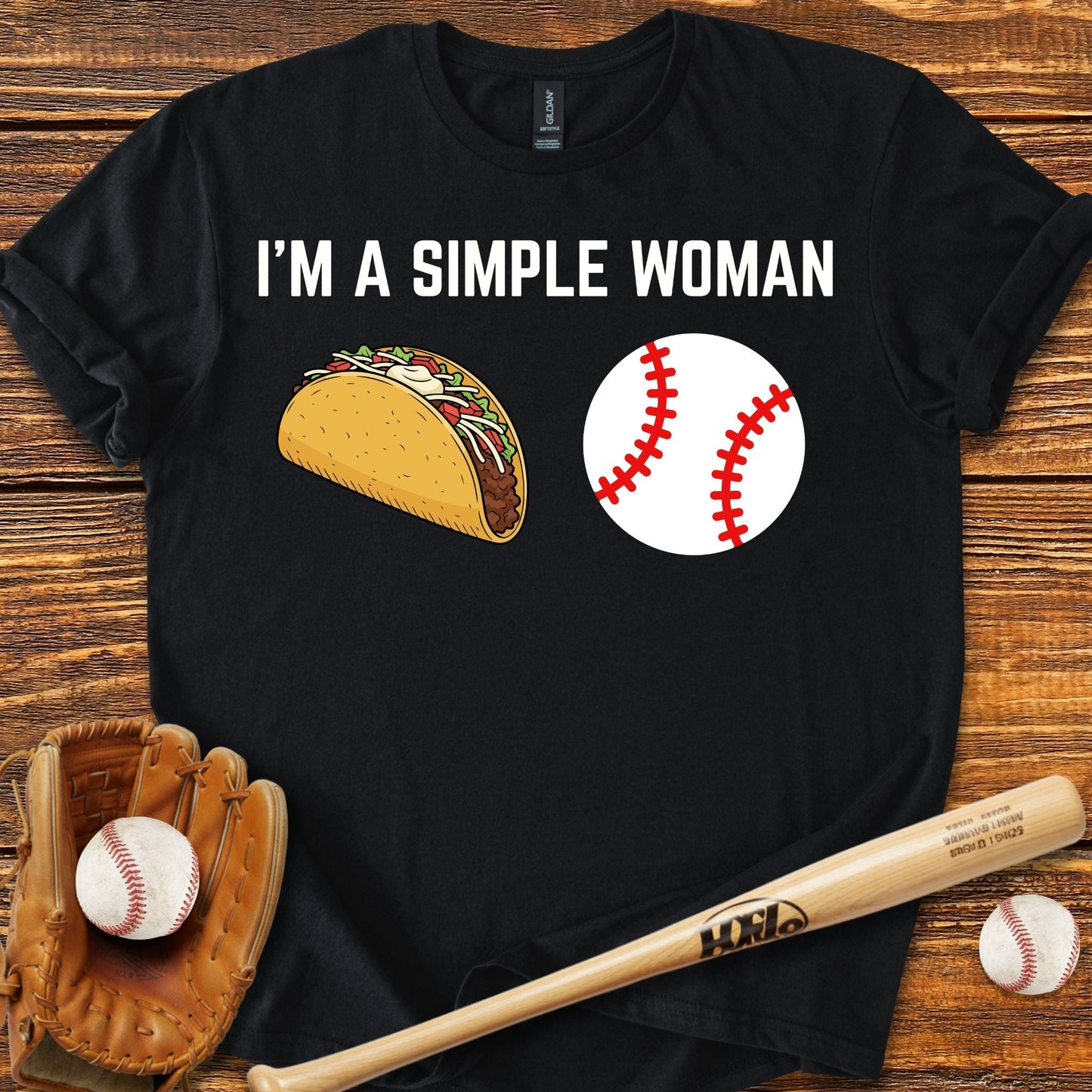 Baseball And Tacos T-shirt - HomeRun PrintsT-Shirt