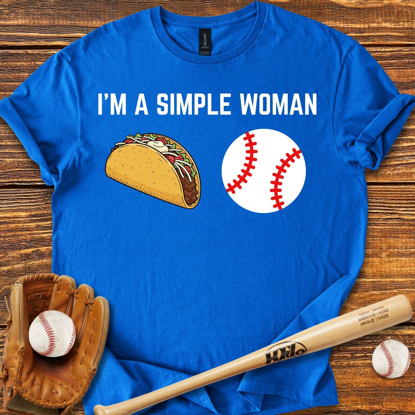 Baseball And Tacos T-shirt - HomeRun PrintsT-Shirt