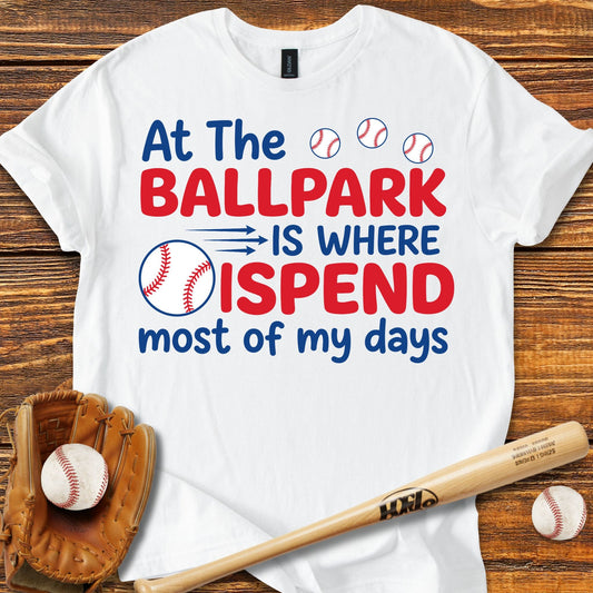 Baseball Ballpark T-shirt - HomeRun PrintsT-Shirt