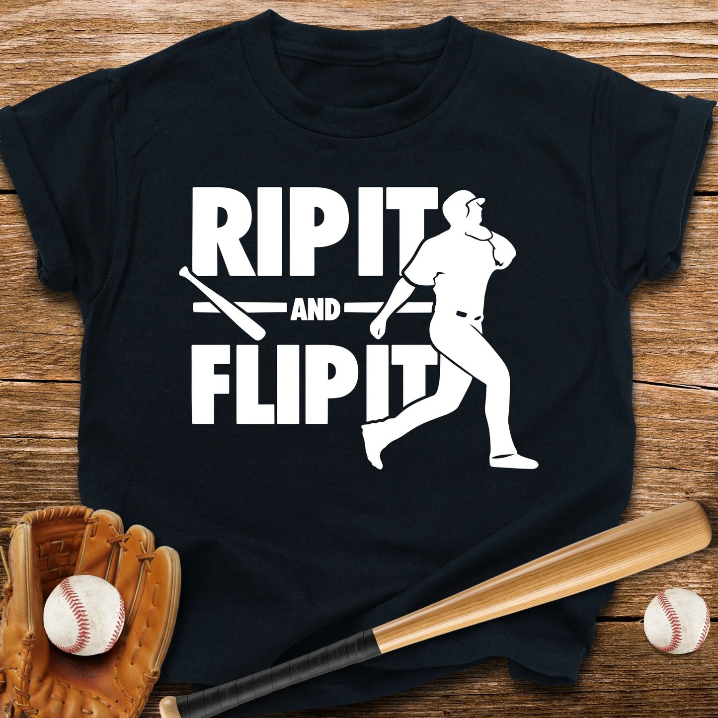 Baseball Bat Flip Youth Tee - HomeRun PrintsKids clothes