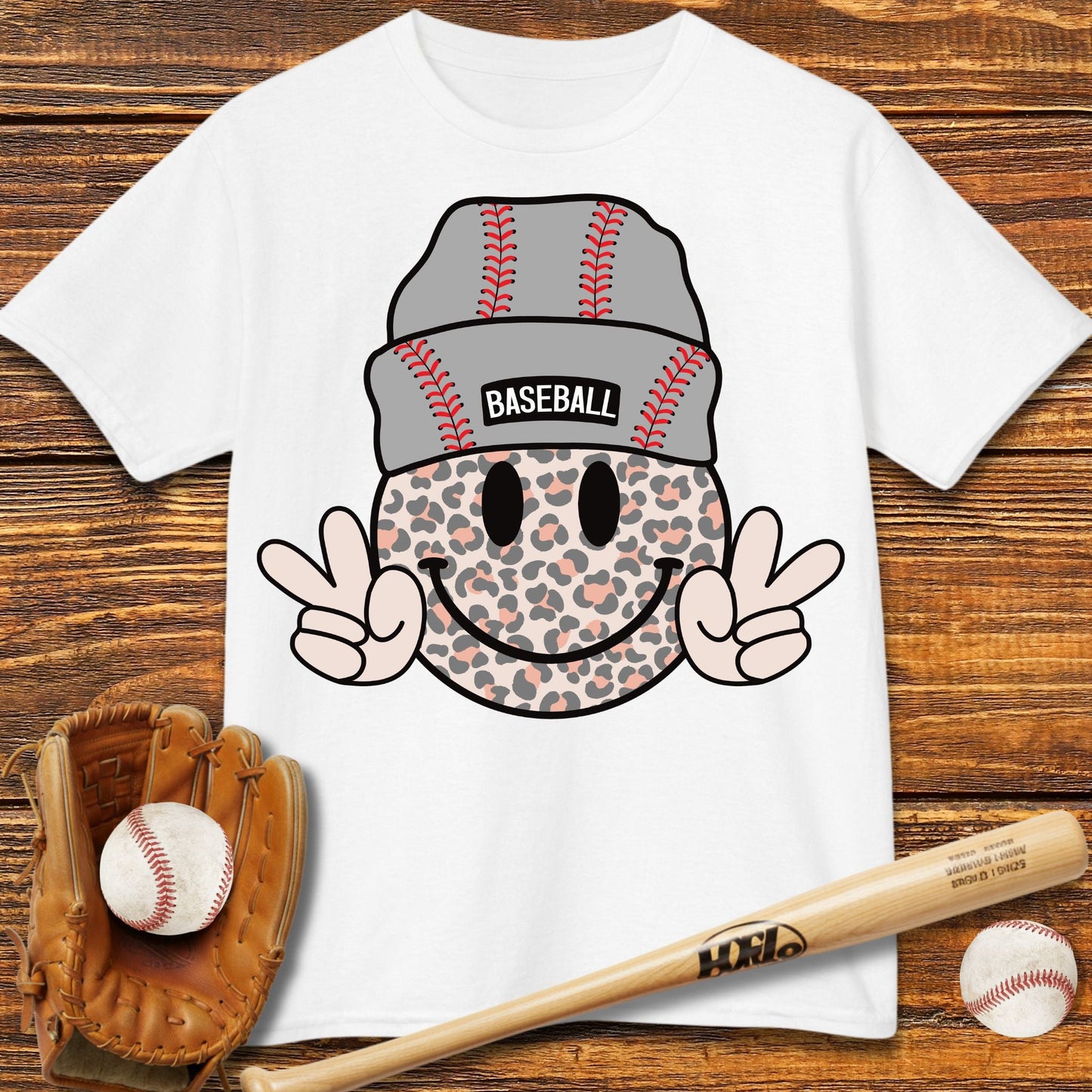 Baseball Beanie Kids T-shirt - HomeRun PrintsKids clothes