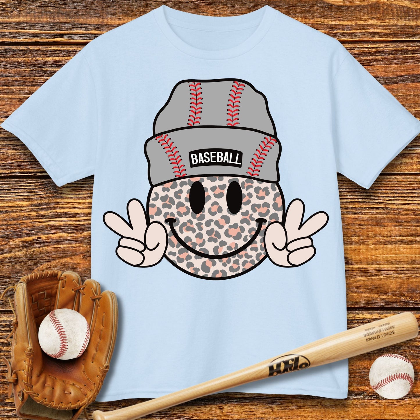 Baseball Beanie Kids T-shirt - HomeRun PrintsKids clothes
