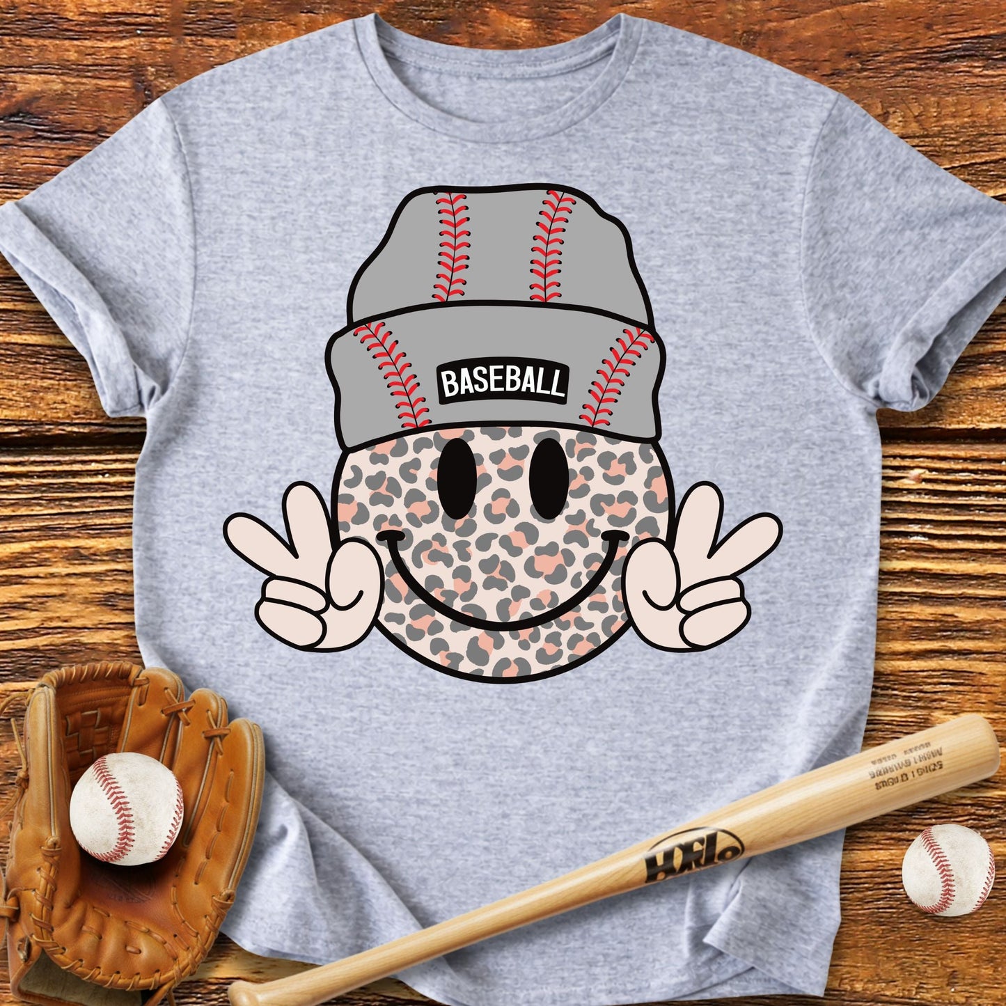 Baseball Beanie T-Shirt - HomeRun PrintsT-Shirt