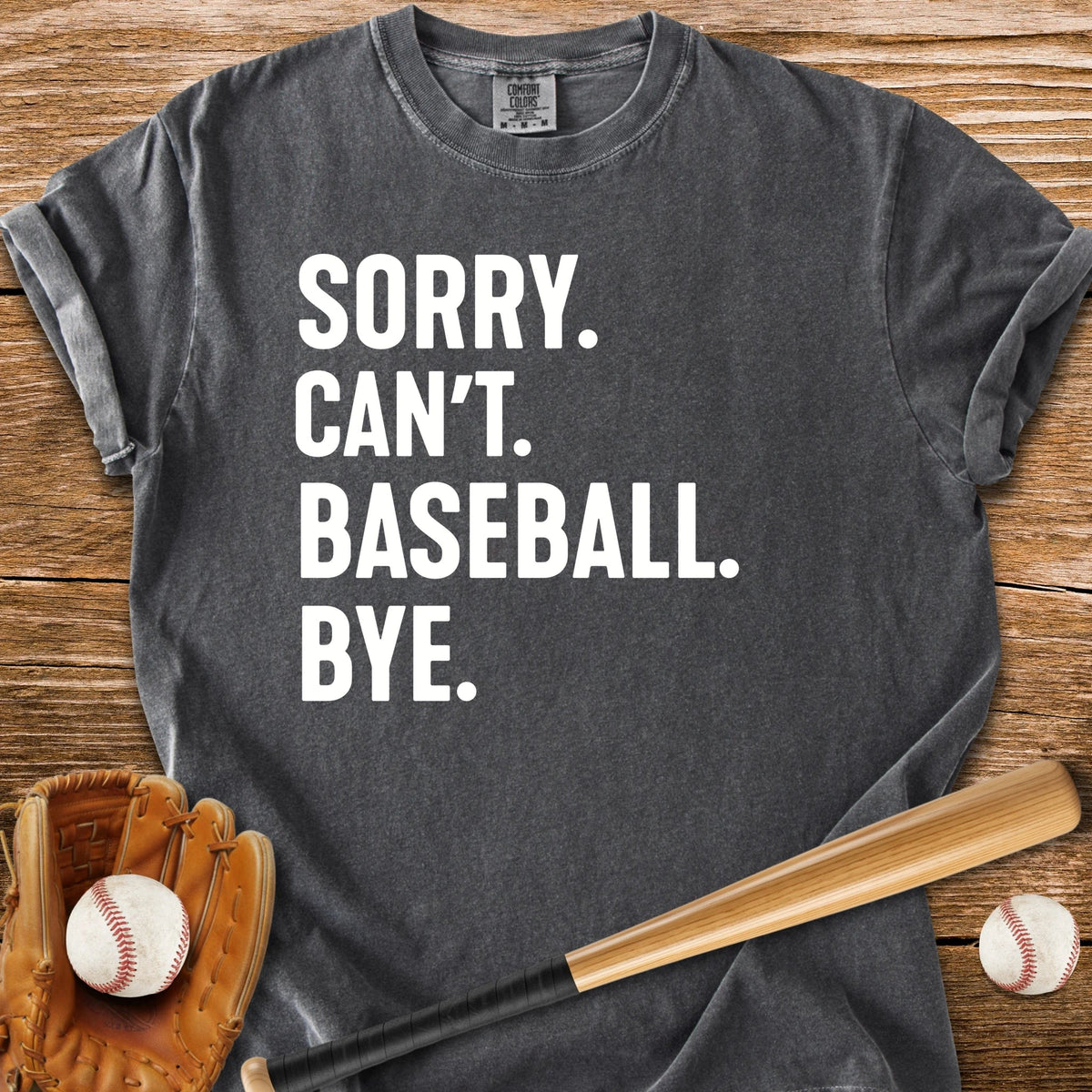 Baseball Beats Every Plan - HomeRun PrintsComfort Colors