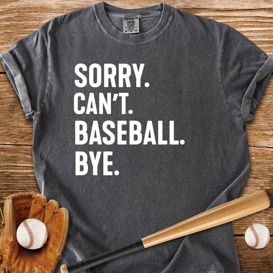 Baseball Beats Every Plan - HomeRun PrintsComfort Colors