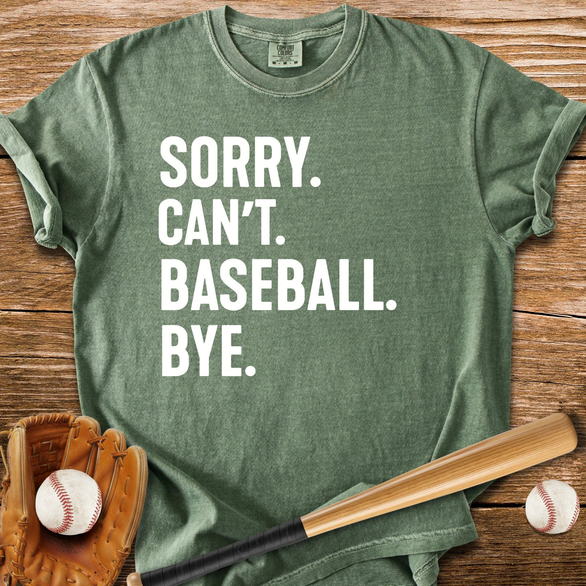 Baseball Beats Every Plan - HomeRun PrintsComfort Colors