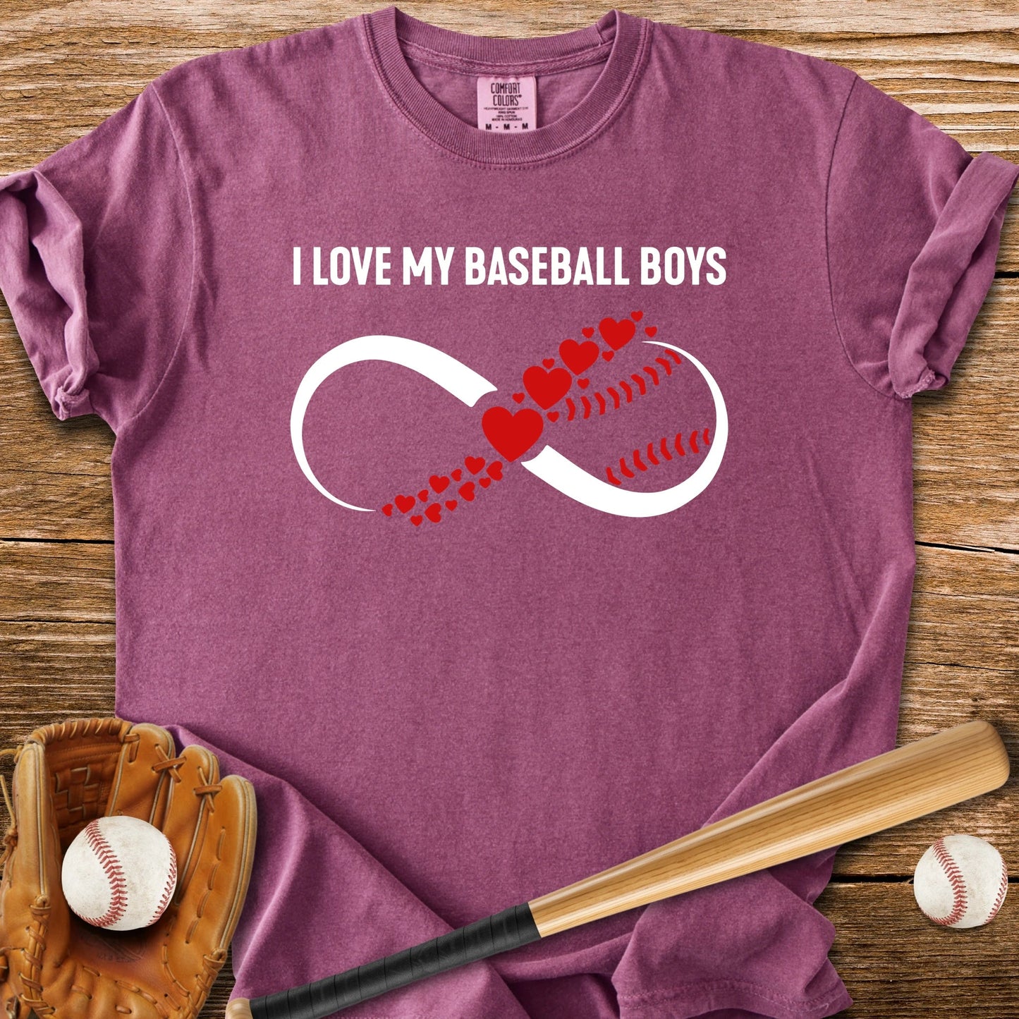 Baseball Boys Mom - HomeRun PrintsComfort Colors