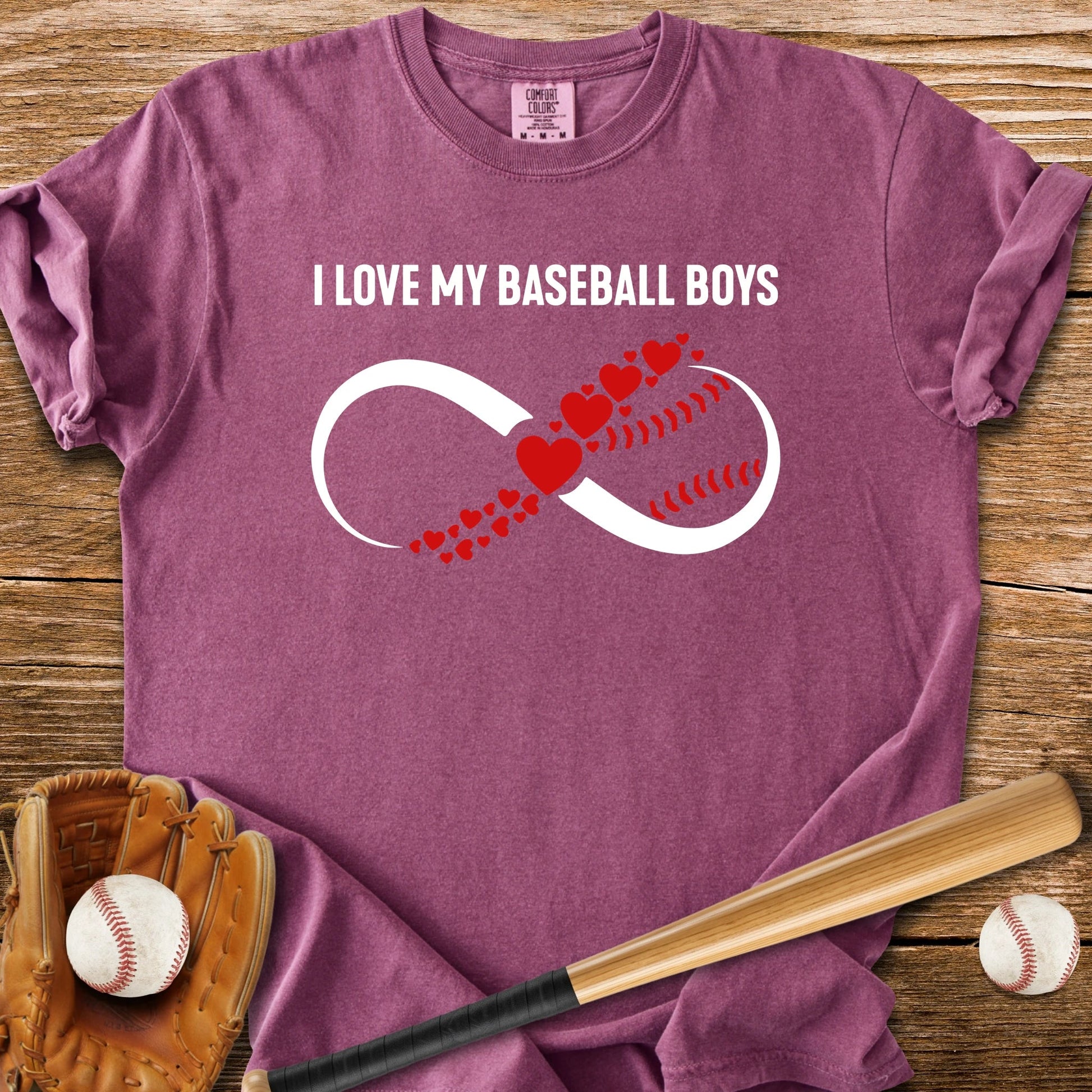Baseball Boys Mom - HomeRun PrintsComfort Colors