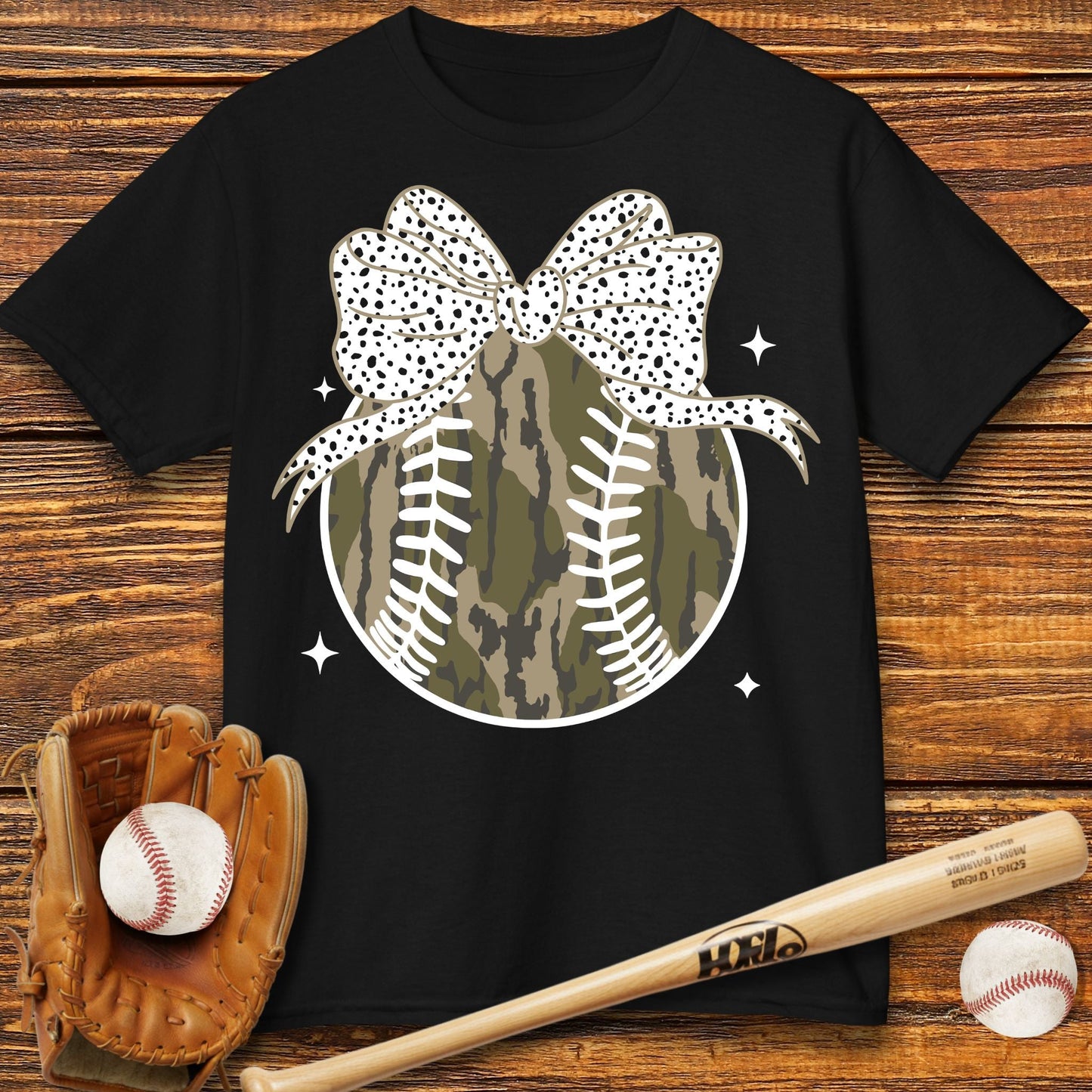 Baseball Camo Drip Kids T-shirt - HomeRun PrintsKids clothes
